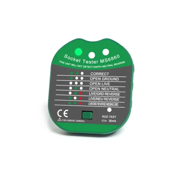 LEFAVOR LF6860 Voltage Socket Tester RCD 30mA - Image 5