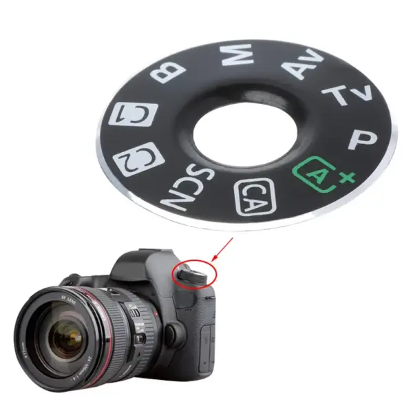 Camera Dial Mode Cap Button for Canon 6D 5D3 - Image 2