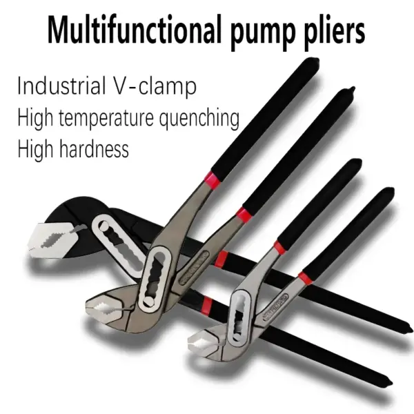 Heavy Duty Chrome Vanadium Pipe Wrench Set - Image 3