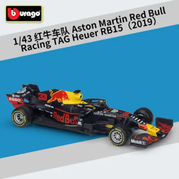 Red Bull Racing F1 Alloy Model 1:43 Scale - Image 33