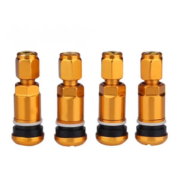 4 Pcs Aluminum Alloy Tire Valve Caps - Image 9