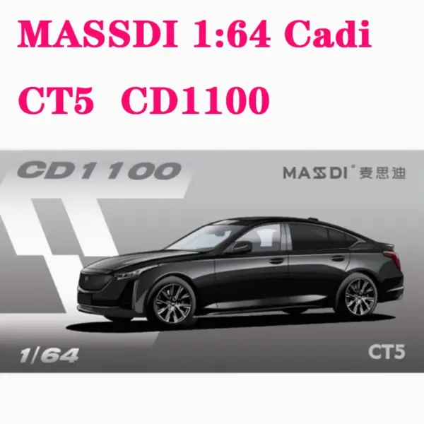 MASSDI 1/64 Diecast Cadillac CT5 Model - Image 8
