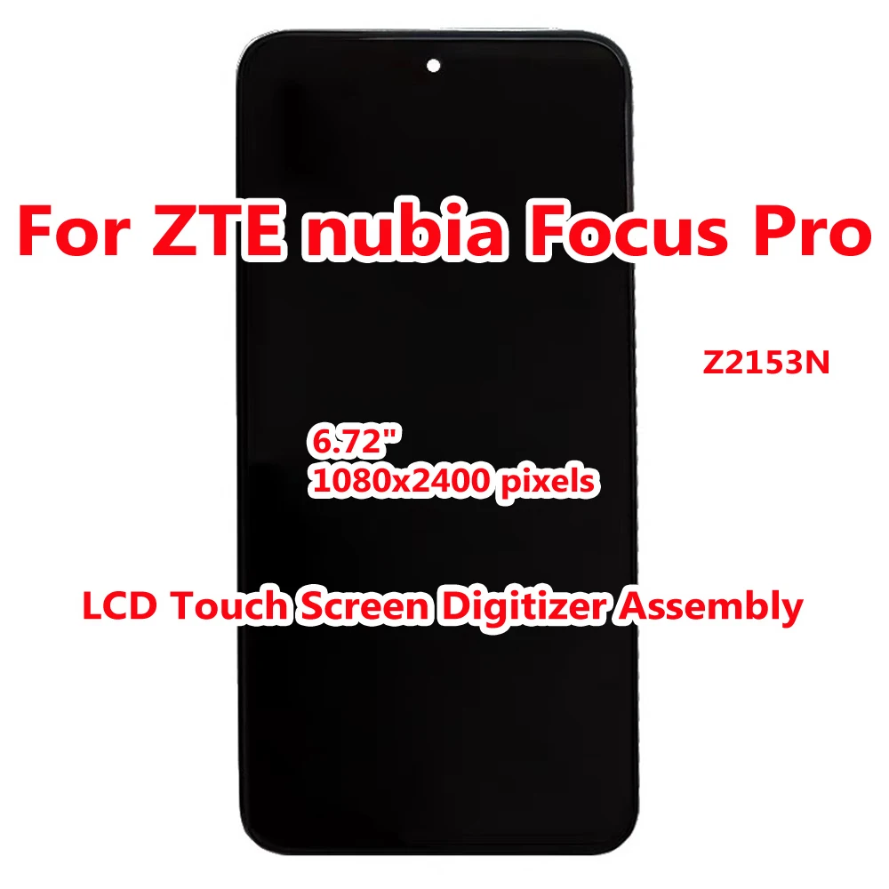 6.72 inches IPS LCD Touch Screen Assembly for ZTE Nubia Focus Pro 5G Z2153N 3 6.72 inches IPS LCD Touch Screen Assembly for ZTE Nubia Focus Pro 5G Z2153N - Image 3