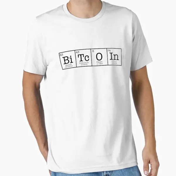 Bitcoin Periodic Table T-Shirt for Men - Image 11