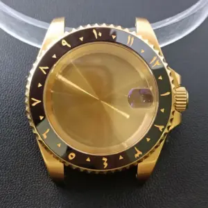 NH35 GMT Steel Watch Case 40.5mm Silver 144 Se97ff2c8a92942b8b804a8eb7d395dd0w