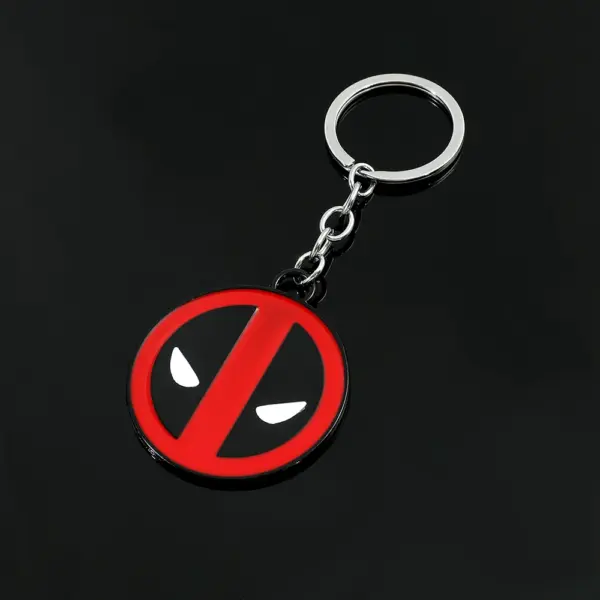 Deadpool Antique Finish Metal Keychain - Image 3