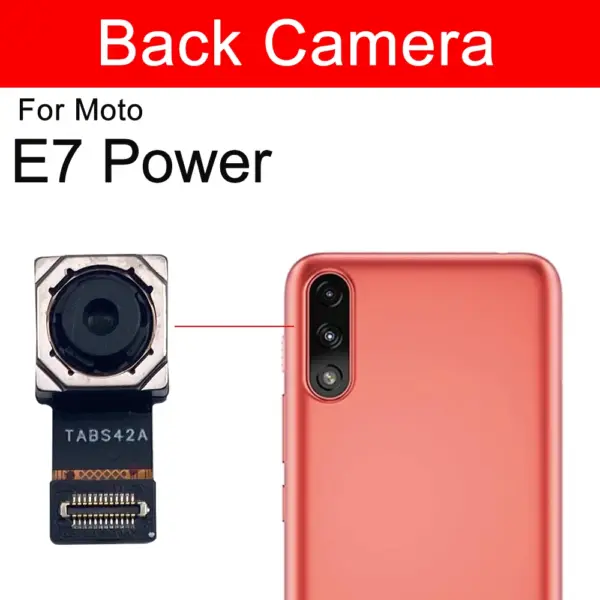 Front Facing Camera for Moto E7 Plus & E20 - Image 6