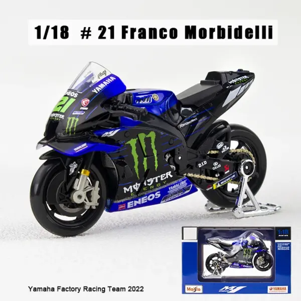 Maisto 1:18 2023 Ducati Bagnaia Model Motorcycle - Image 7