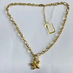 Gold Stainless Steel Shell Pendant Necklace 52 Se98e374102b1427a9c5505e2e231304aU