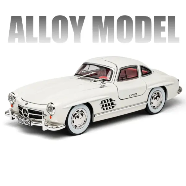 1:24 300SL Vintage Diecast Car Model - Image 8
