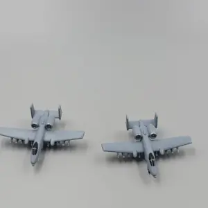 2PCS A-10 Warthog Model Aircraft 1/350 Scale