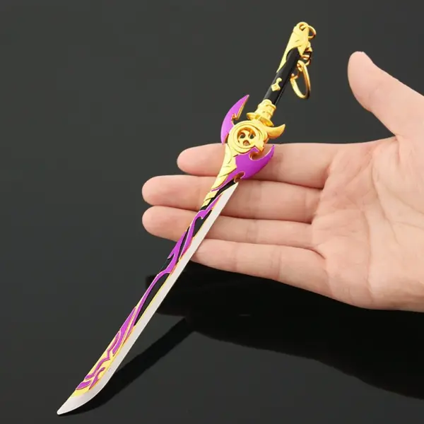 Genshin Impact Sword Keychain Alloy Metal Toy - Image 32