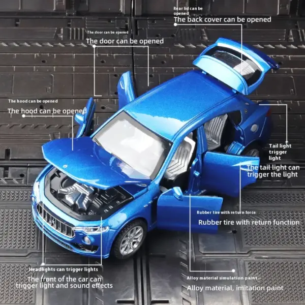 1:32 Maserati Levante Diecast Model Car - Image 3