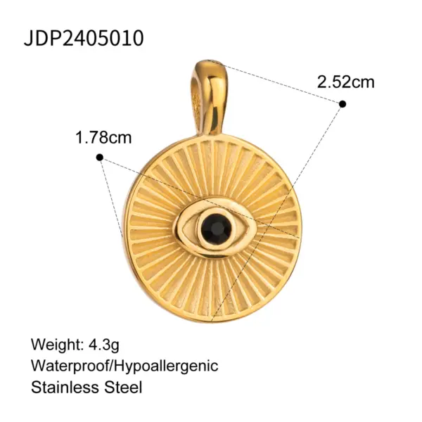 Stainless Steel Sea Shell Pendant Charm - Image 26