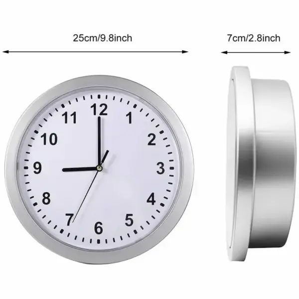 Hidden Safe Wall Clock with Secret Compartment - Image 2