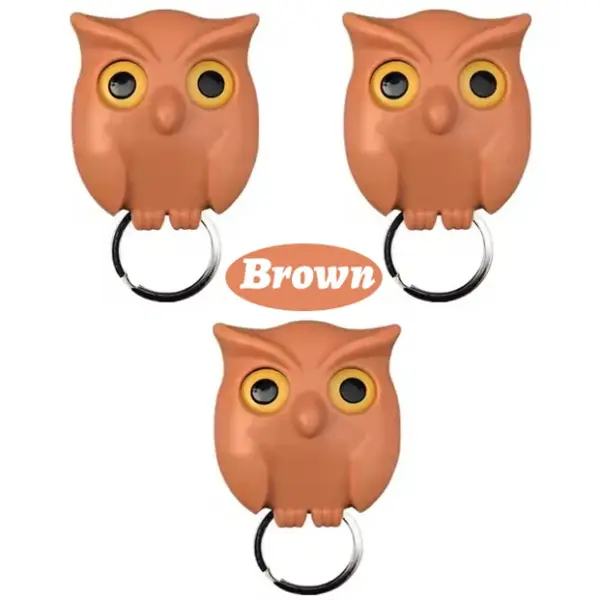 Winking Owl Magnetic Key Hook Decor - Image 14