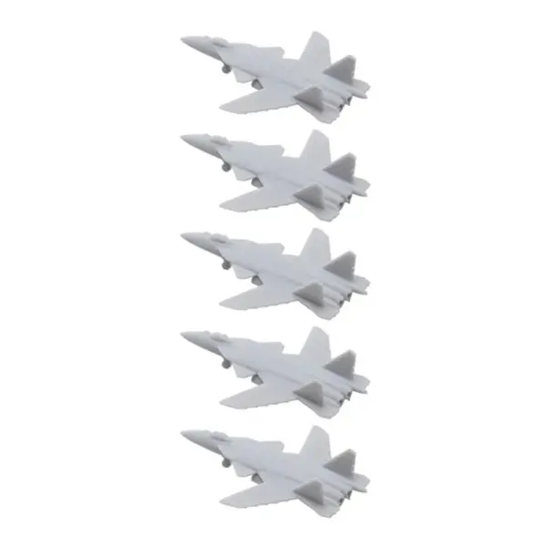 5PCS Russia Su-47 Resin Fighter Models - Image 8