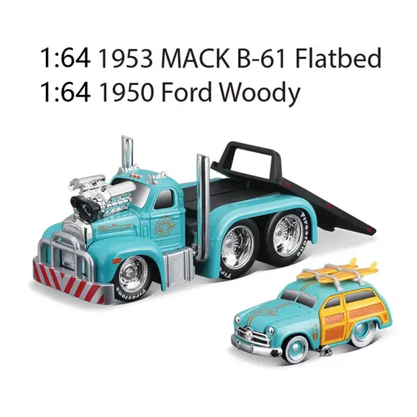 1:64 Scale Maisto Ford Mac Chevrolet Diecast - Image 8