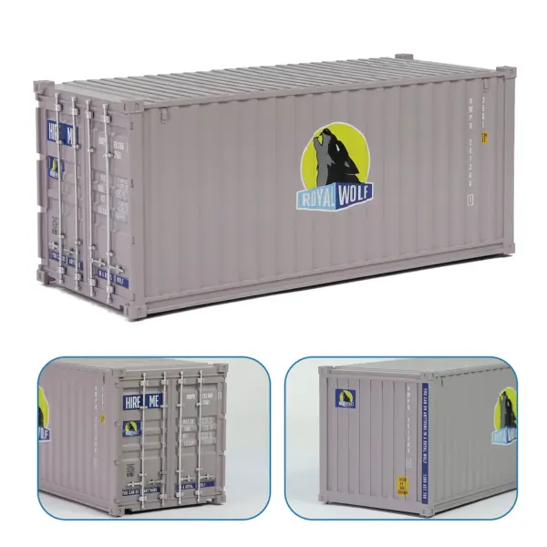 O Scale 20ft Shipping Container C4320 Model - Image 7