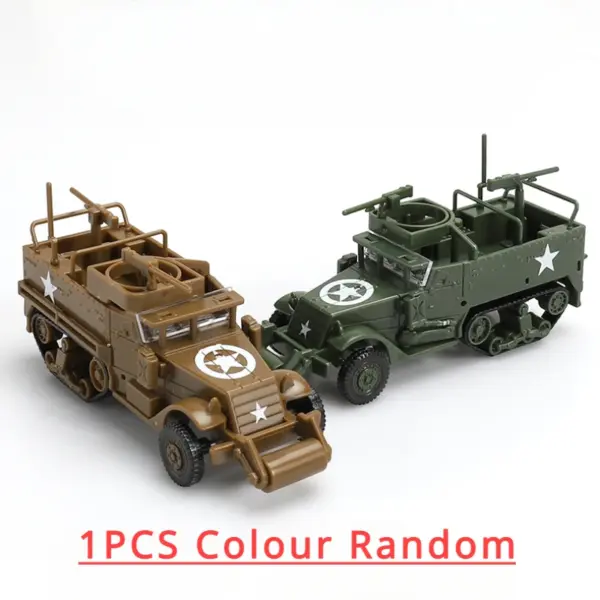 1/72 M3A1 Half-track WWII Model Kit - Image 7
