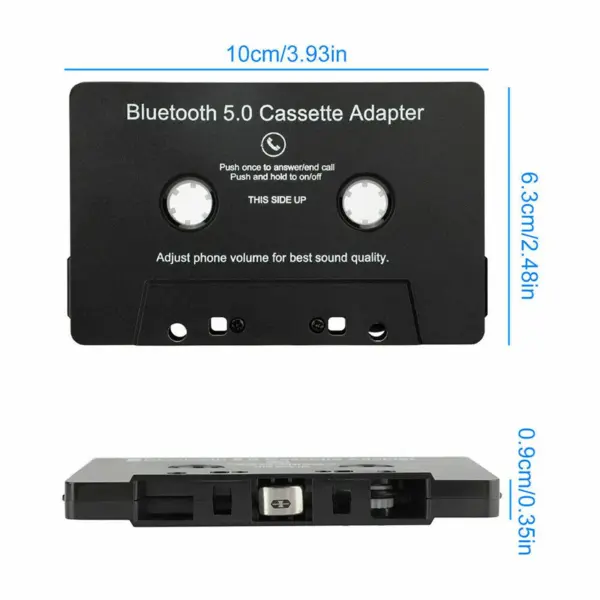 Bluetooth 5.0 Cassette Adapter for Car Audio - Image 3