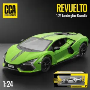 CCA 1:24 Lamborghini Revuelto Diecast Car Model 12 Seac7ab287eb04ce891835ab098b82614a