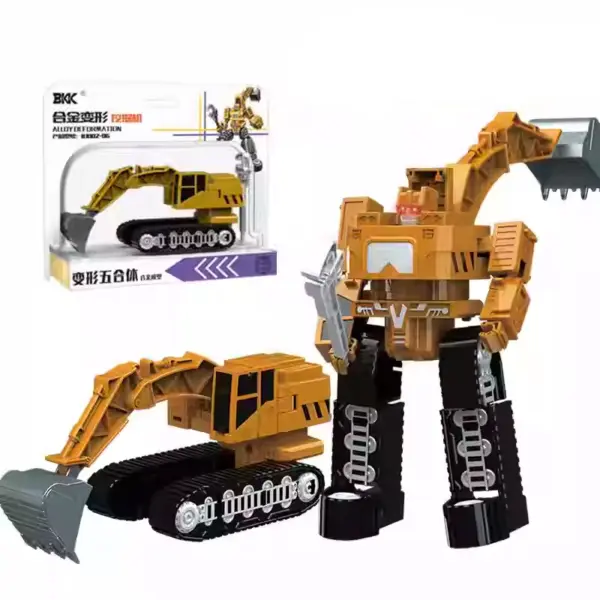BKK Alloy Engineering Deformation Car Robot - Image 10