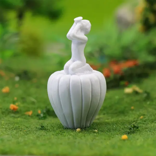 16pcs HO Scale Fountain Model Statues Set - Image 6