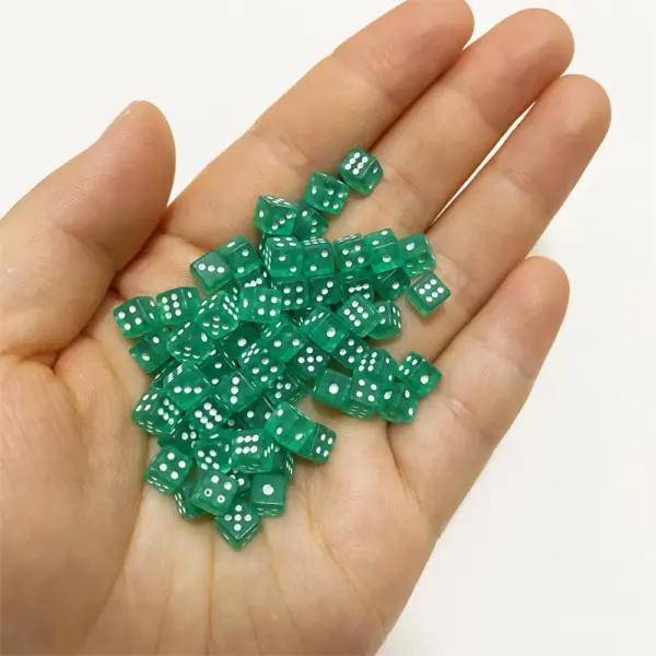 100 Mini 5mm Acrylic D6 Dice Set - Image 15