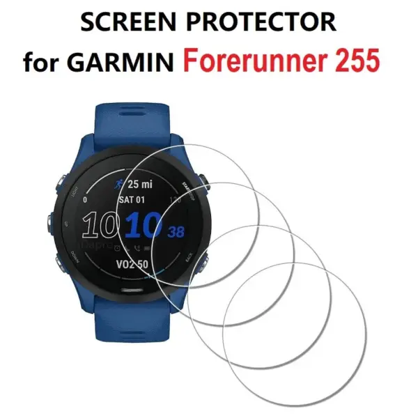 5PCS Garmin Forerunner 255 Tempered Glass Protectors - Image 7