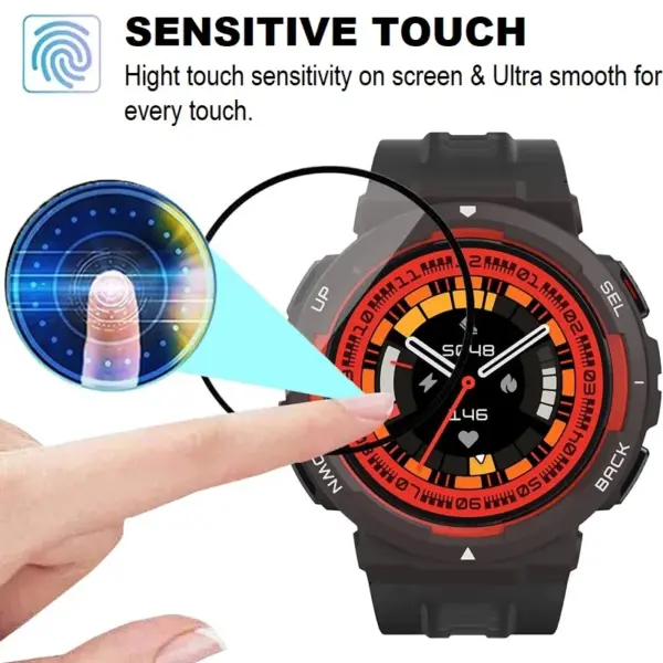3PCS 3D Curved Edge Protector for Amazfit Active - Image 6