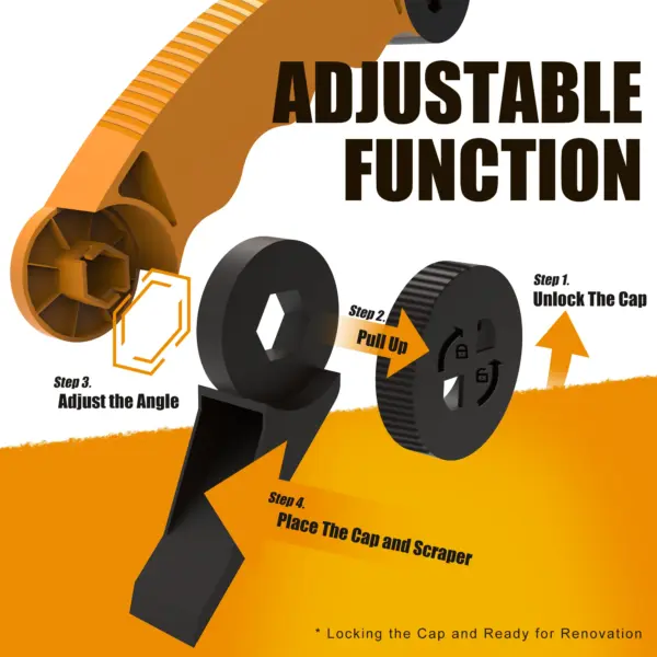 5PCS Caulking Tools Set for Sealing Jobs - Image 4