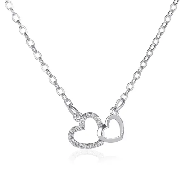 Tiny Heart Choker Necklace in Zinc Alloy - Image 26