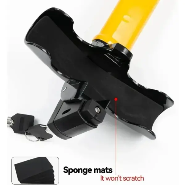 Universal Car Steering Wheel Lock with Keys - Image 5