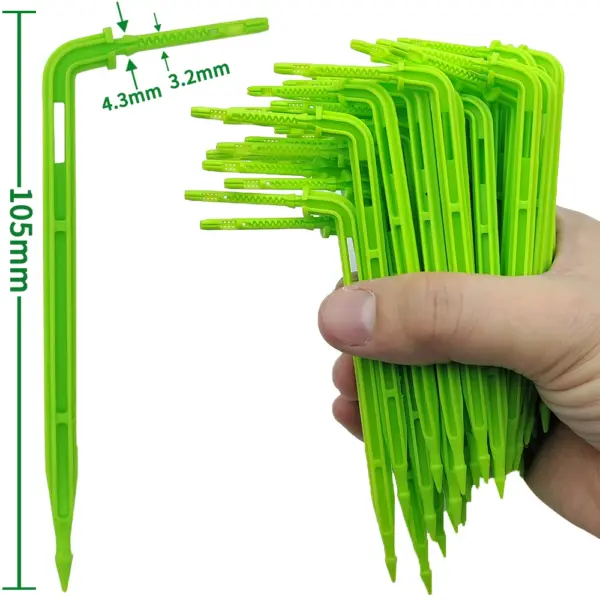 Green Drippers 1/8 inches for Micro Drip Systems - Image 2
