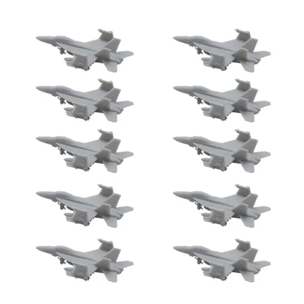 10PCS F-18F Super Hornet Fighter Model Set - Image 10