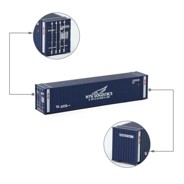 N Scale 45ft Shipping Containers with Magnets - Image 3
