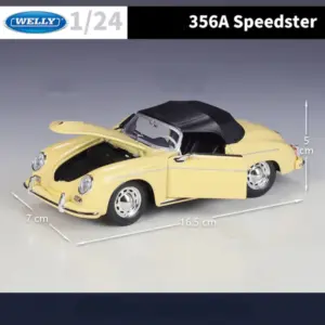 Welly 1:24 Porsche 356A Speedster Toy Model 13 Sebdf299acd77474db23d5e8d3426cc0cM