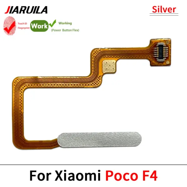 Fingerprint Sensor Home Return Key Flex Cable for Xiaomi Poco F4 GT - Image 6