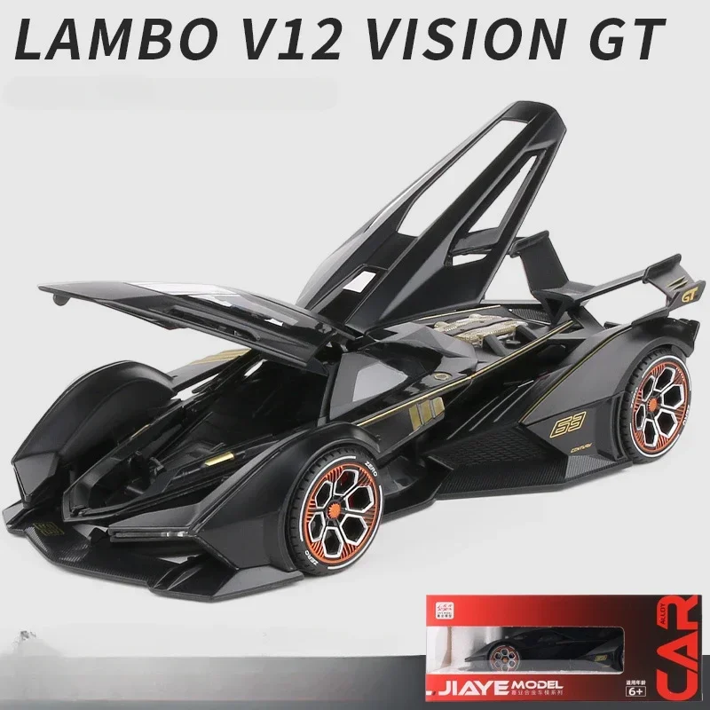 Diecast Lamborghini V12 GT 1/22 Model Car 8 Diecast Lamborghini V12 GT 1/22 Model Car - Image 8