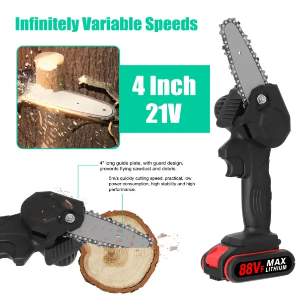 21V Electric Pruning Saw and Shear Set - Image 4