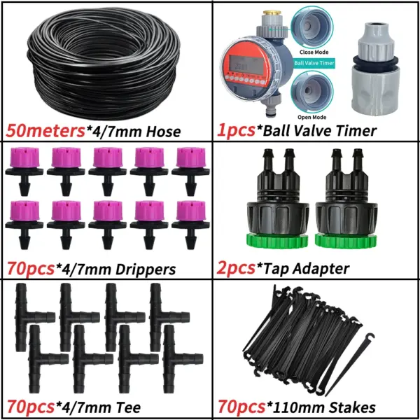 Automatic Garden Micro Drip Irrigation Kit - Image 23