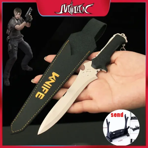 7-Inch Leon Combat Metal Craft Model