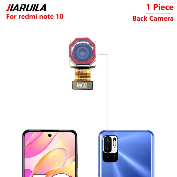 Rear and Front Camera Modules for Xiaomi Redmi Note 10 Pro 10S - Image 2