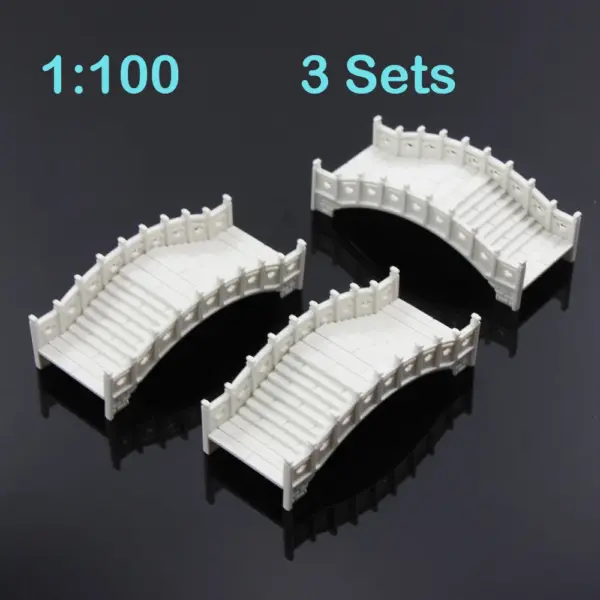 3pcs GY30 Plastic Arch Bridges for Models - Image 6