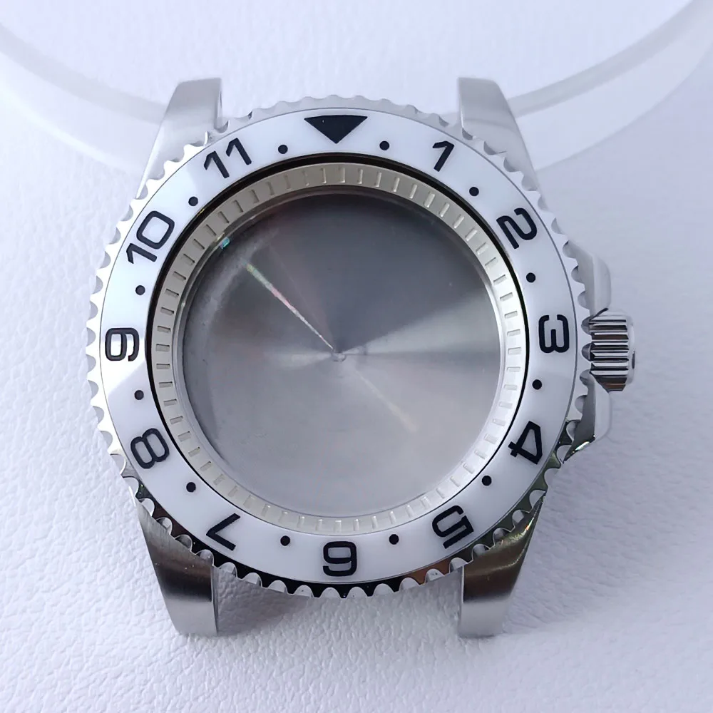 40.5mm Stainless Steel GMT Watch Case NH35/NH36 64 40.5mm Stainless Steel GMT Watch Case NH35/NH36 - Image 64