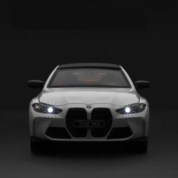 1:23 BMW M4 G82 Diecast Sports Car Model - Image 5