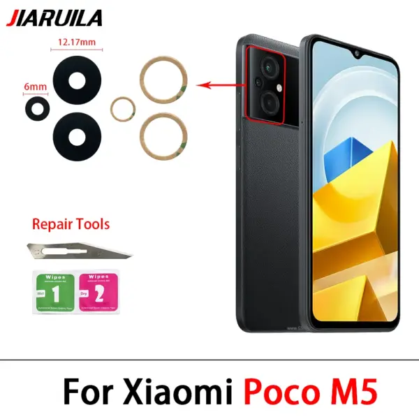 5-Pack Xiaomi Poco Camera Glass Lenses - Image 4