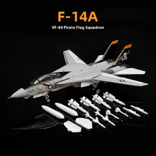 1:72 Alloy F14 Tomcat Fighter Model - Image 2