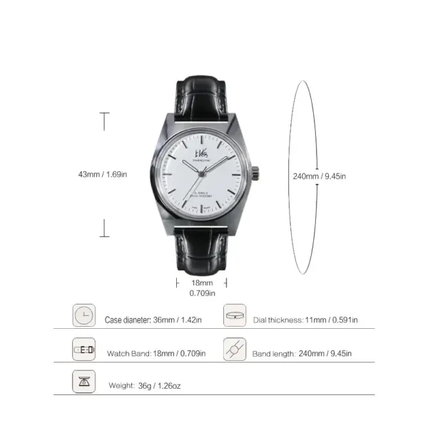 Heimdallr 7120 Bauhaus Design Mechanical Watch - Image 6
